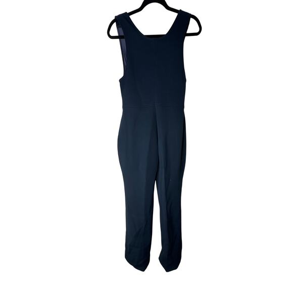 Roffe Skiwear Made in The USA Navy Sexy Bibs Snow Pants Gorpcore Outdoorsy - Picture 2 of 10